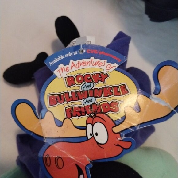 Boris Badenov & Snidely Whiplash Mini Plush‎ Rocky & Bullwinkle Stuffed Toy 9" - Picture 4 of 4